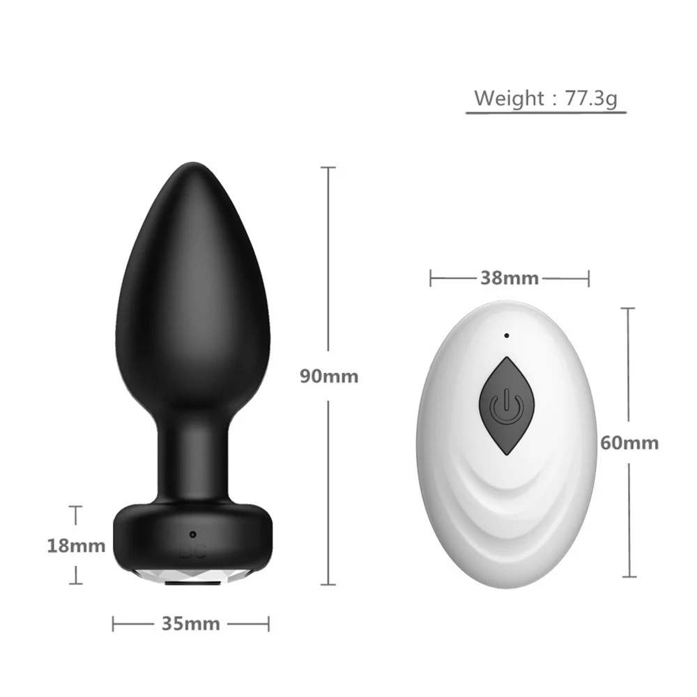 Remote-Controlled Anal Plug · V-13 — V13