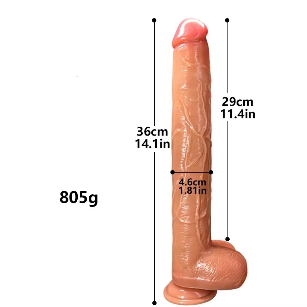قضيب اصطناعي يدوي طويل — 36 سم — V36