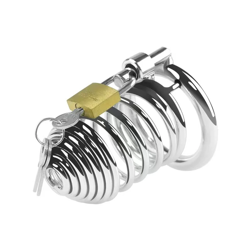Metal Chastity Cage — 45 mm — V37